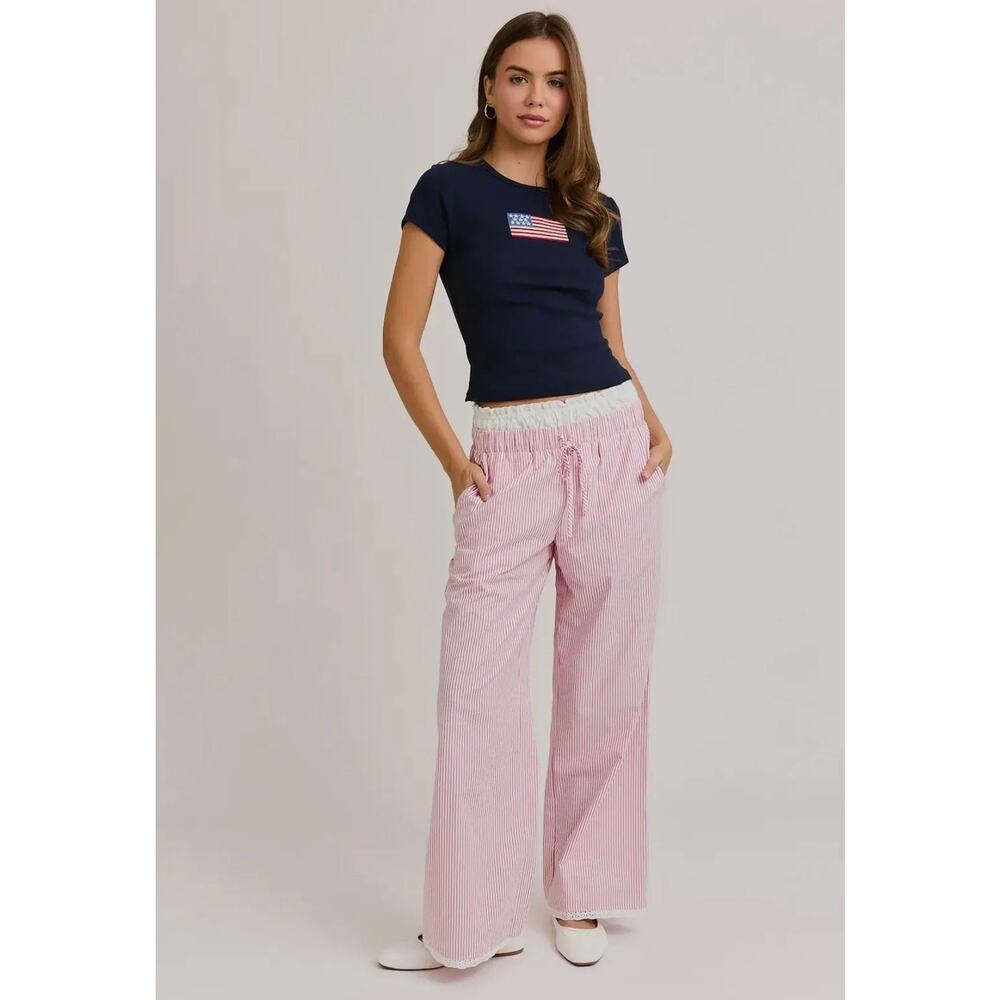 Le Lis Stripe Lounge Pants